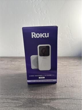 Roku DS1000R Smart Home Video Doorbell & Chime SE with Motion & Sound Detection
